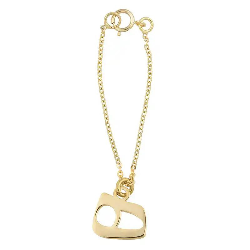 آویز ساعت طلا 18 عیار زنانه گالری قو طلایی مدل ه نیمانی