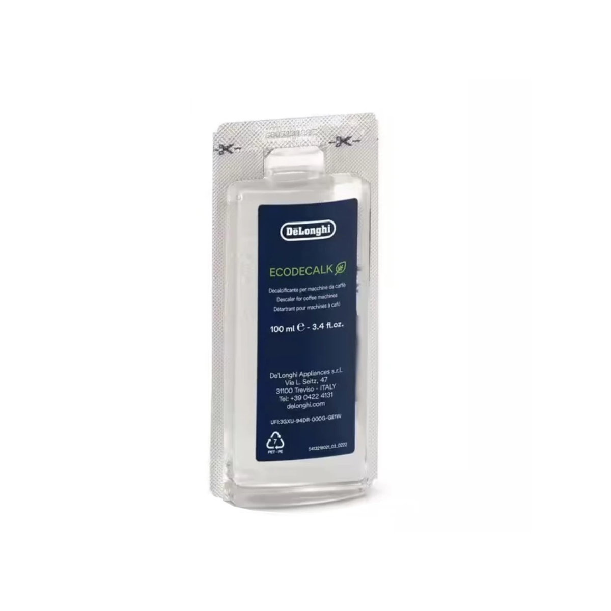 محلول رسوب زدا دلونگی مدل ECODECALK حجم 100 میلی لیتر