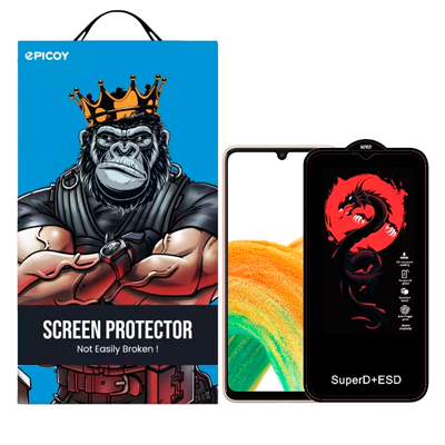 گلس گوشی سامسونگ Galaxy A33 - Galaxy M32 اپیکوی مدل Dragon ESD