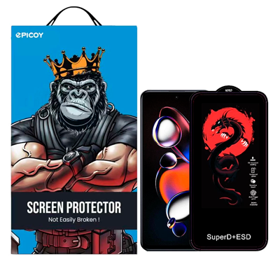 گلس گوشی شیائومی Redmi Note 12T Pro - 11T Pro Plus اپیکوی مدل Dragon ESD
