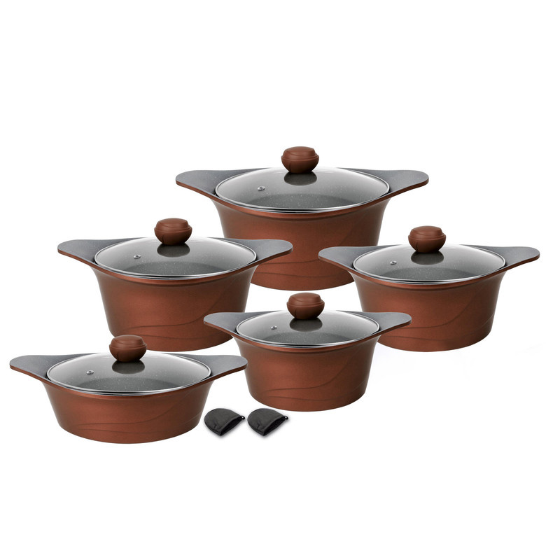 سرویس پخت و پز 12پارچه ام جی اس مدل KOREA C سرویس پخت و پز 12پارچه ام جی اس مدل KOREA C