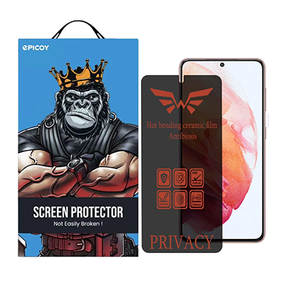 گلس گوشی سامسونگ Galaxy S21 - S20 اپیکوی مدل Nano پرایوسی  گلس گوشی سامسونگ Galaxy S21 - S20 اپیکوی مدل Nano پرایوسی