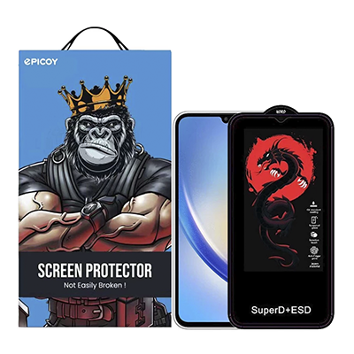 گلس گوشی سامسونگ Galaxy A34 اپیکوی مدل Dragon ESD گلس گوشی سامسونگ Galaxy A34 اپیکوی مدل Dragon ESD