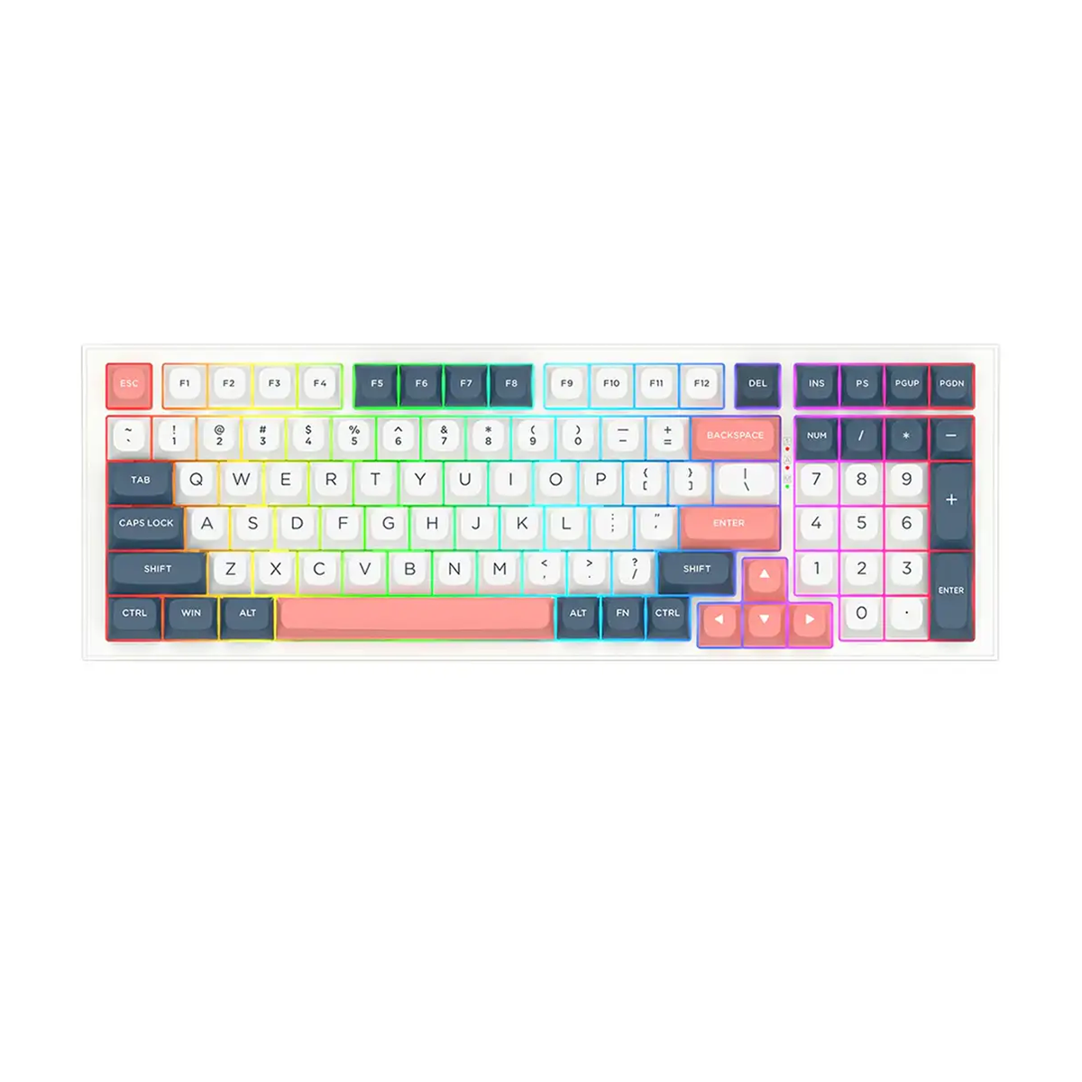 کیبورد بی سیم گیمینگ ردراگون مدل K723 WBR PRO کیبورد بی سیم گیمینگ ردراگون مدل K723 WBR PRO-small-image