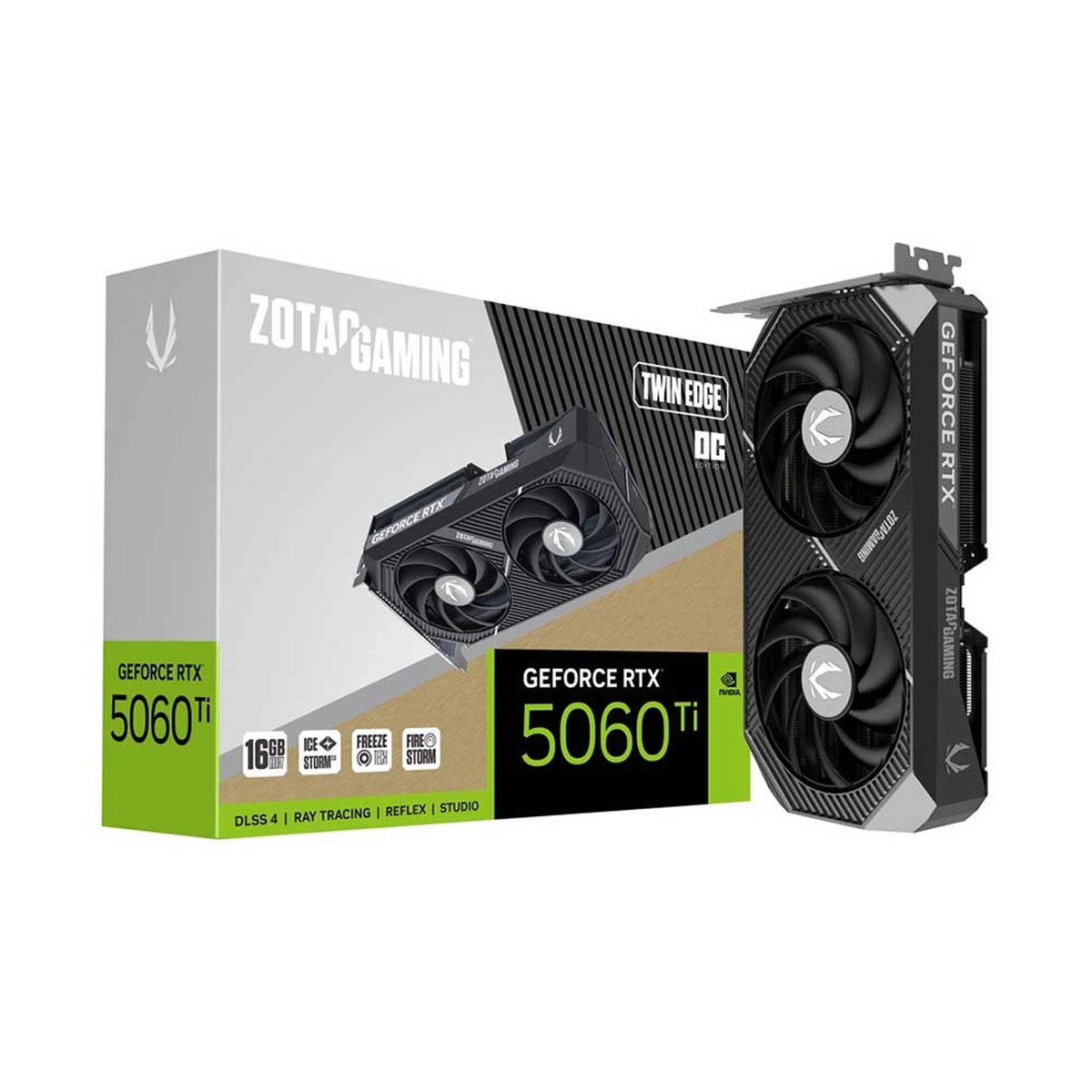کارت گرافیک زوتک مدل GAMING GeForce RTX5060 Ti 16GB Twin Edge OC کارت گرافیک زوتک مدل GAMING GeForce RTX5060 Ti 16GB Twin Edge OC-small-image