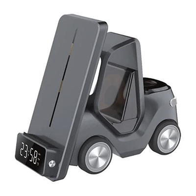 پایه نگهدارنده و شارژر بی سیم گوشی گرین لاین مدل Forklift 5 in 1