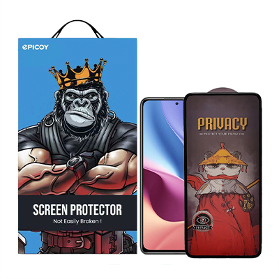 گلس حریم شخصی گوشی شیائومی Redmi K40 Pro Plus اپیکوی مدل Airbag