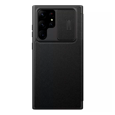 کیف کلاسوری گوشی سامسونگ Galaxy S23 Ultra نیلکین مدل Qin Pro Plain Cloth