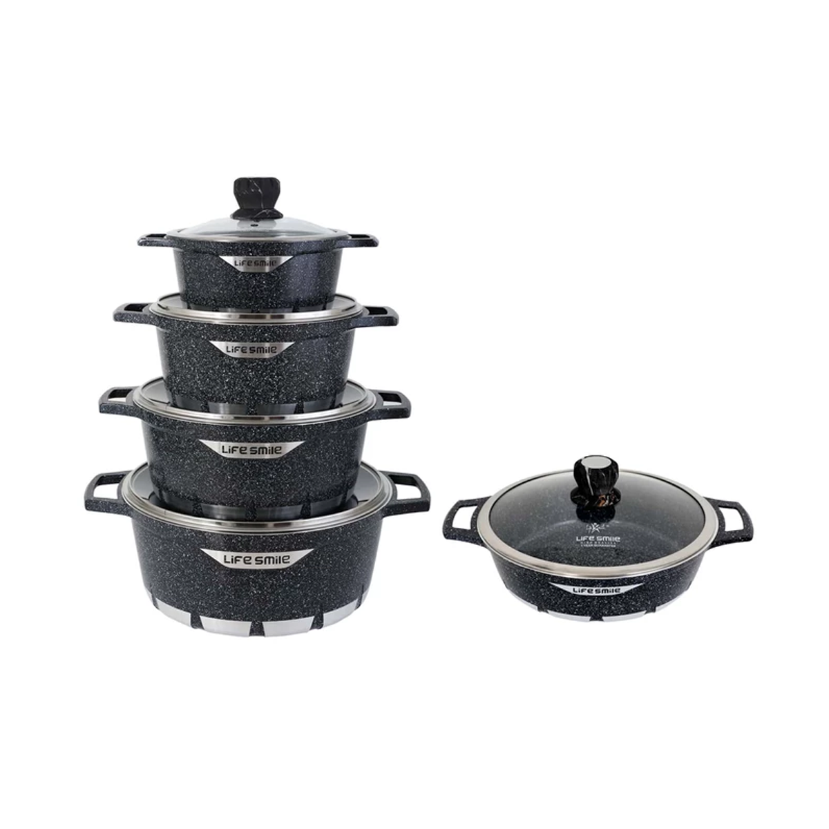 سرویس پخت و پز 10 پارچه لایف اسمایل مدل FLCM10 سرویس پخت و پز 10 پارچه لایف اسمایل مدل FLCM10-small-image