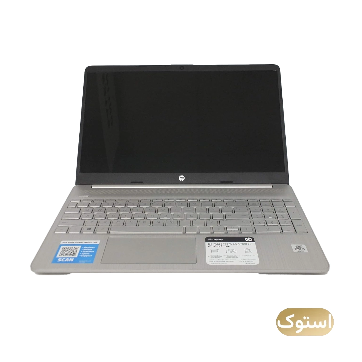 لپ تاپ استوک USED - اچ پی 15 اینچی مدل Laptop15 i3 1005g1 8GB 256GB - نقره ای لپ تاپ استوک USED - اچ پی 15 اینچی مدل Laptop15 i3 1005g1 8GB 256GB - نقره ای-small-image