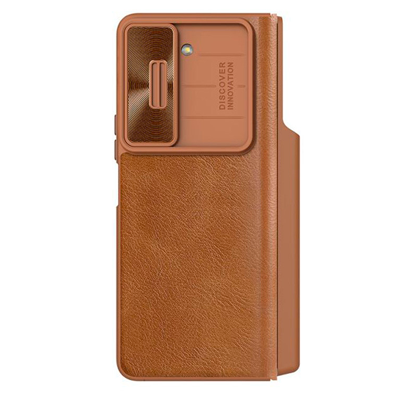 قاب گوشی سامسونگ Galaxy Z Fold 5 نیلکین مدل Qin Pro Leather