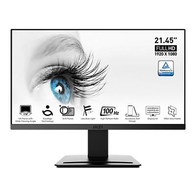 مانیتور ام اس آی مدل PRO MP223 سایز 22 اینچ مانیتور ام اس آی مدل PRO MP223 سایز 21.45 اینچ-small-image