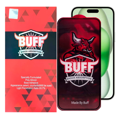 گلس گوشی اپل iPhone 15 Plus بوف مدل Crystal Pro