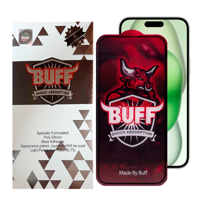 گلس گوشی اپل iPhone 15 Plus بوف مدل Crystal Pro-G