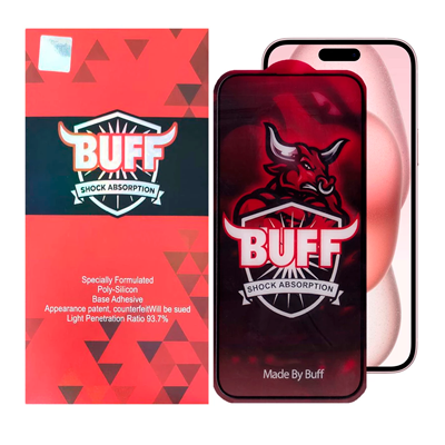 گلس گوشی اپل iPhone 15 بوف مدل 5D Buffer