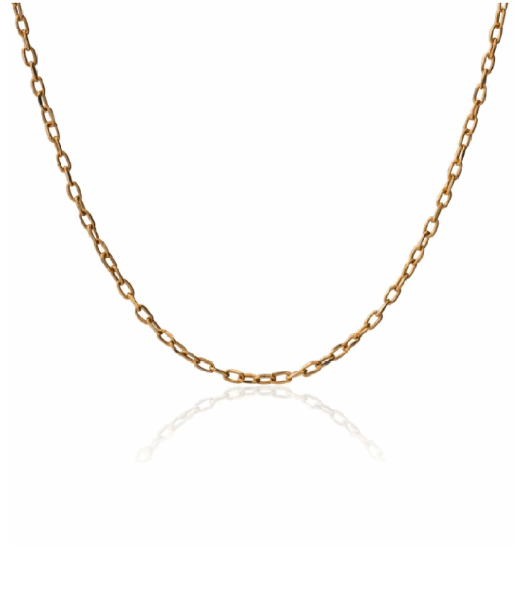 زنجیر طلا  18 عیار اپال گلد مدل فلامینگو