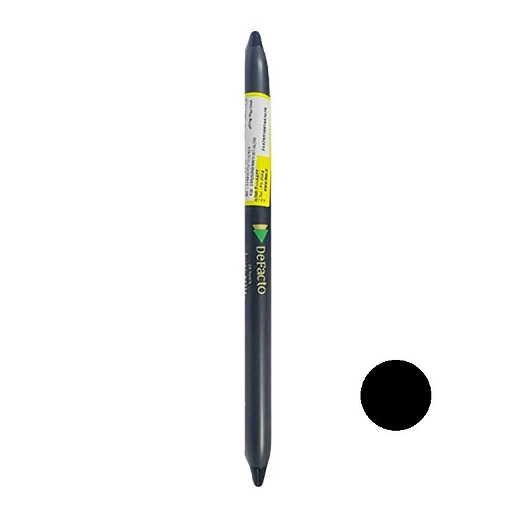 خط چشم ماژیکی دیفکتو مدل آلومینیومی رنگ مشکی