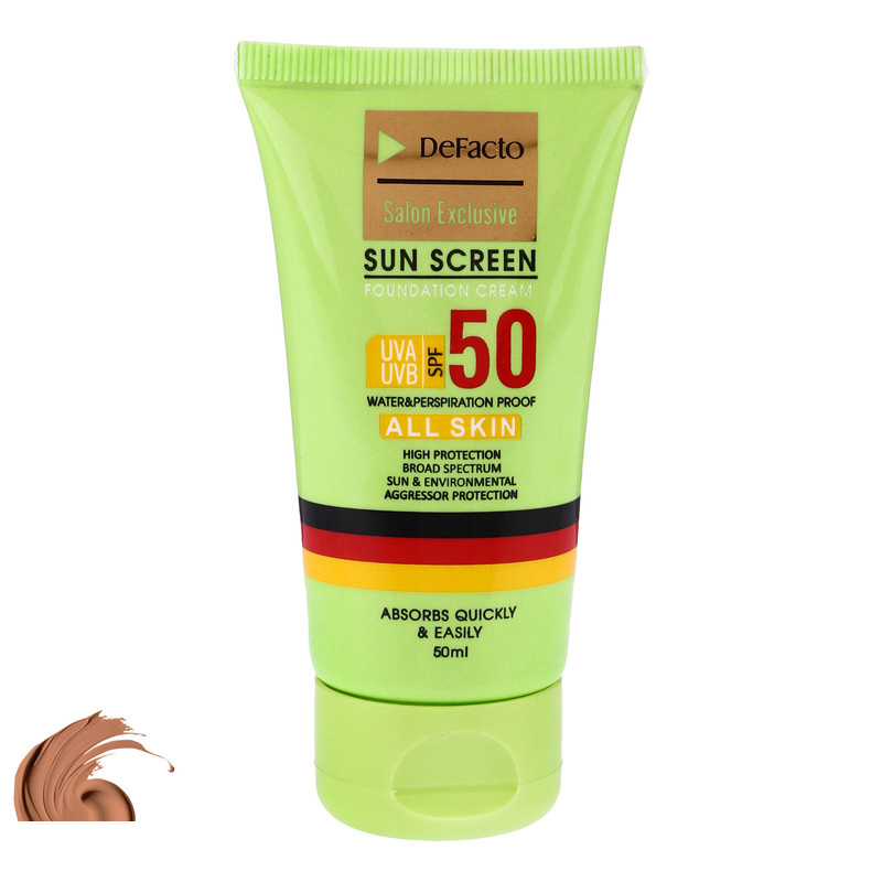 کرم ضد آفتاب رنگی دیفکتو SPF 50 مدل 03 حجم 50 میلیلیتر کرم ضد آفتاب رنگی دیفکتو SPF 50 مدل 03 حجم 50 میلیلیتر