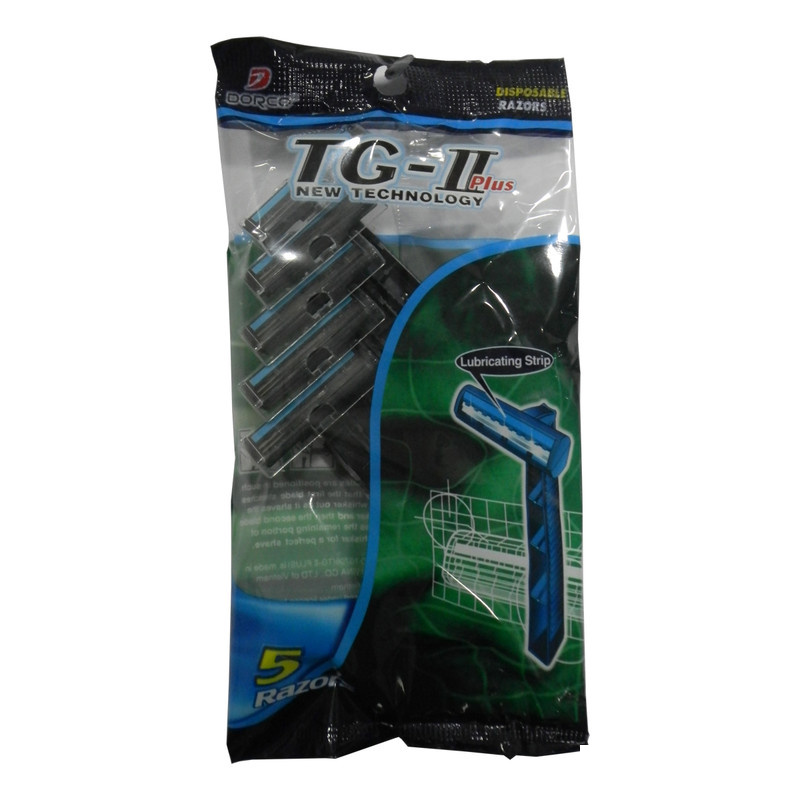 خود تراش مردانه دورکو مدل TG-II Plus تحت لیسانس بسته 5 عددی خود تراش مردانه دورکو مدل TG-II Plus تحت لیسانس بسته 5 عددی