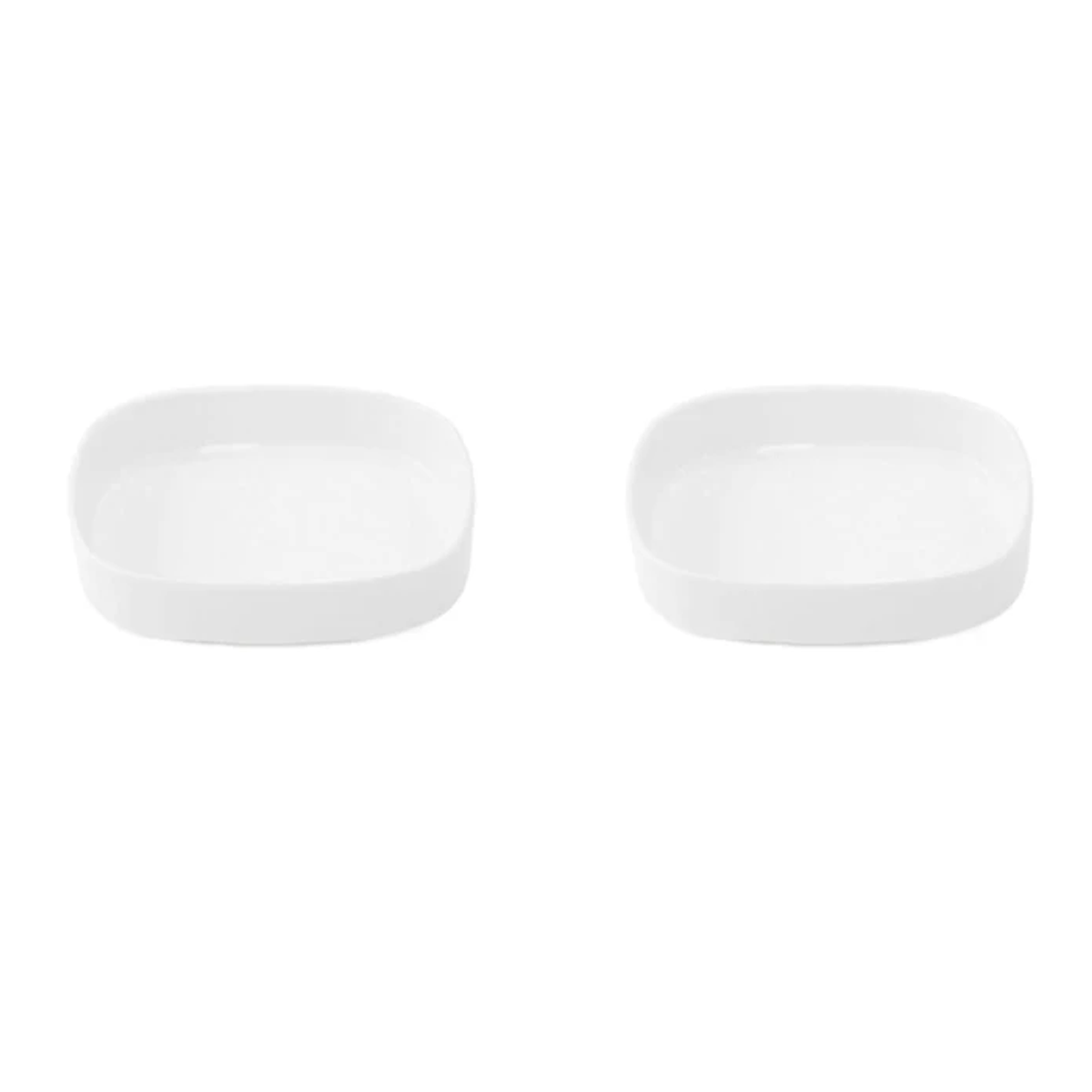 ظرف سرو چینی زرین ایران مدل هما کلاس کاسرول 17 درجه یک بسته 2 عددی-small-image