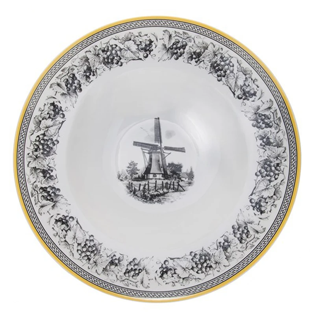 ظرف پاستا چینی زرین ایران مدل ایتالیا ویلیج سایز 30 درجه عالی-small-image