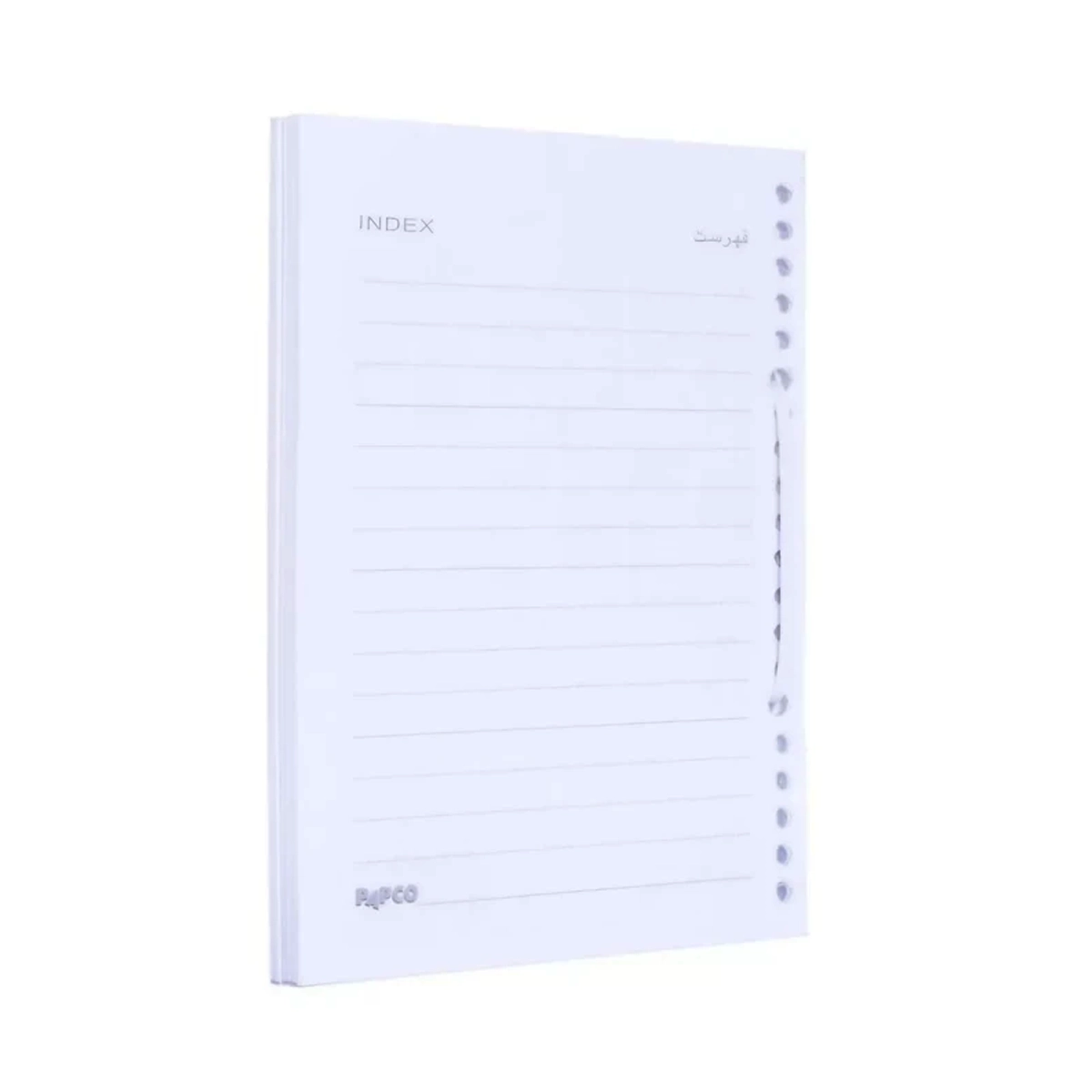 کاغذ کلاسوری پاپکو کد 636 A5 بسته 200 عددی-small-image