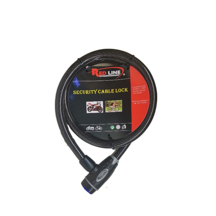 قفل کابلی موتور سیکلت ردلاین کد Moto قفل کابلی موتور سیکلت ردلاین کد Moto