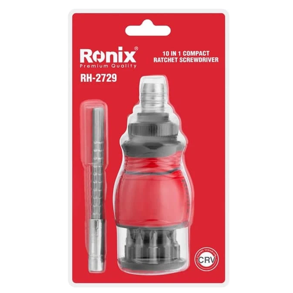 پیچ گوشتی جغجغه ای مشتی رونیکس مدل RH-2729 مجموعه 10 عددی-small-image