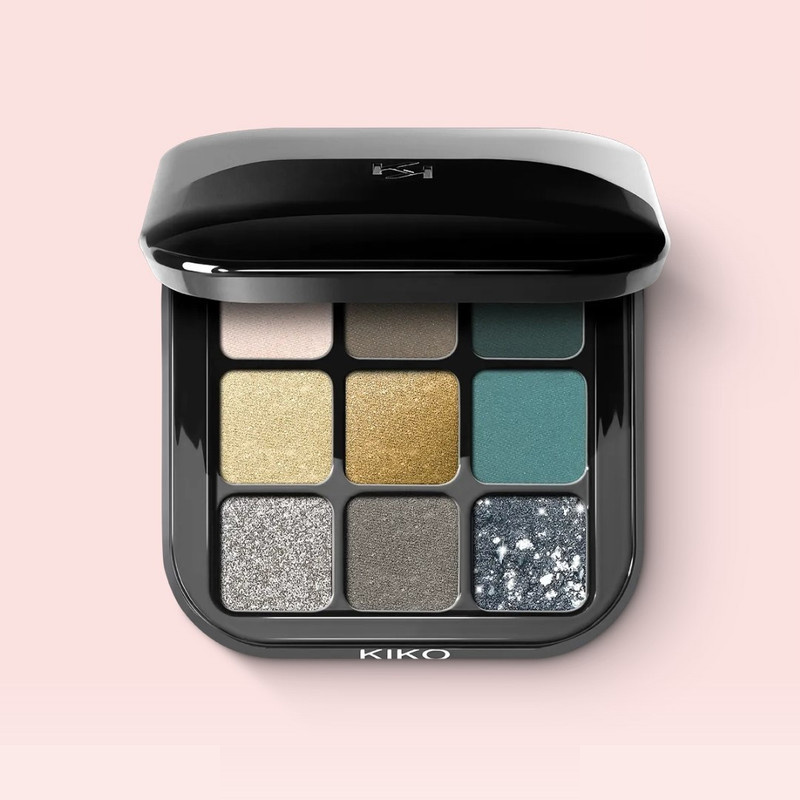 پالت سایه چشم کیکو میلانو مدل NEW GLAMOUR MULTI FINISH پالت سایه چشم کیکو میلانو مدل NEW GLAMOUR MULTI FINISH