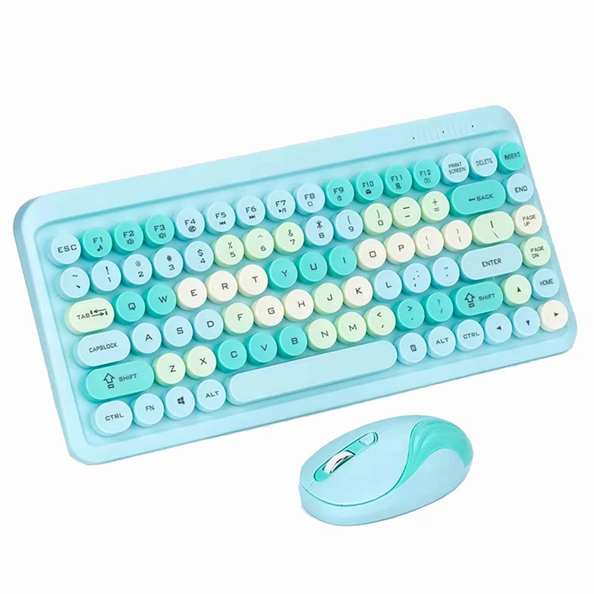 کیبورد و ماوس بی سیم مدل KH-008-small-image