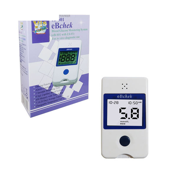 دستگاه تست قند خون ای بی چک مدل EB 01 دستگاه تست قند خون ای بی چک مدل EB 01