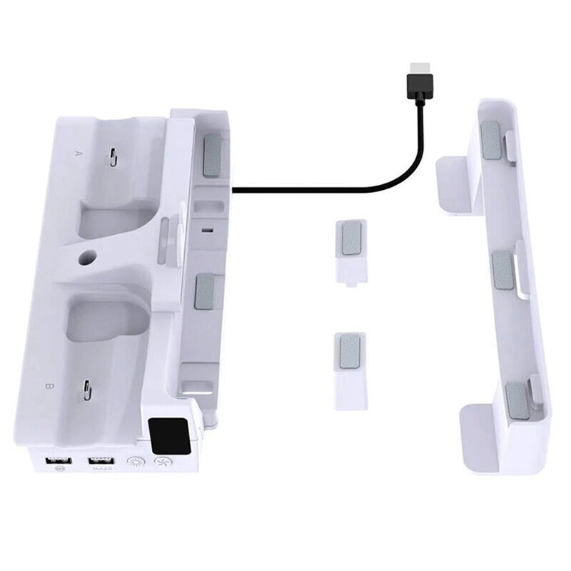 فن خنک کننده و شارژر دسته و پایه نگهدارنده پلی استیشن 5 پی جی تک مدل GP-533 فن خنک کننده و شارژر دسته و پایه نگهدارنده پلی استیشن 5 پی جی تک مدل GP-533