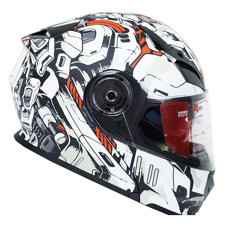 کلاه کاسکت فک متحرک ردلاین 939 کد 16