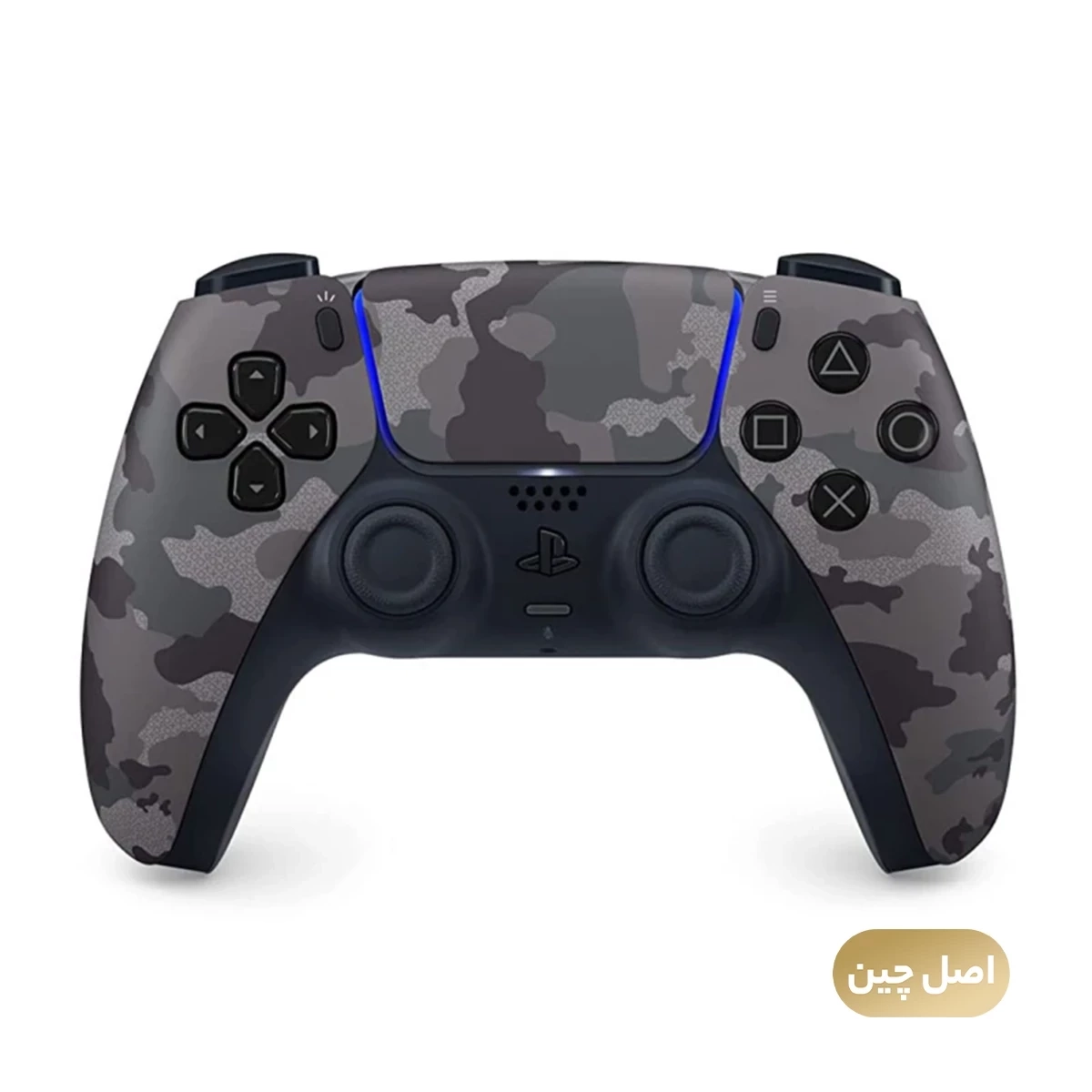 دسته PS5 چریکی مدل DualSense Gray Camouflage - های کپی-small-image