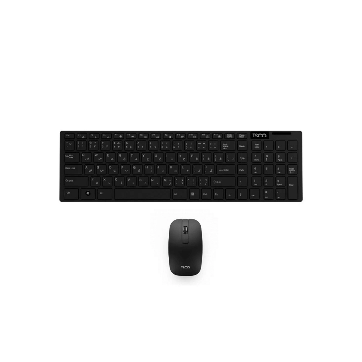 کیبورد و ماوس بی سیم تسکو مدل TKM7026W