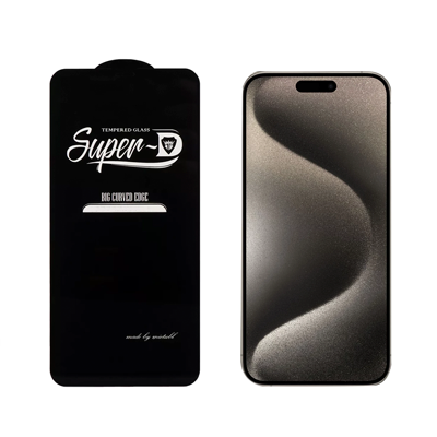 گلس گوشی اپل iPhone 15 Pro Max مدل Super D