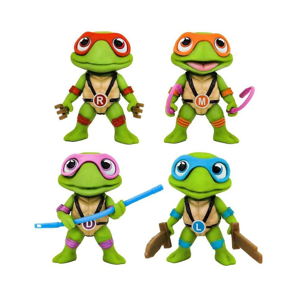 اکشن فیگور طرح لاکپشت های نینجا کد 1467 بسته 4 عددی-small-image