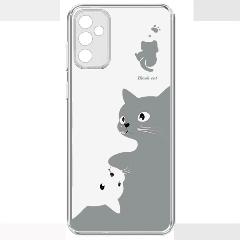 کاور طرح Gray Cat مناسب برای گوشی موبایل سامسونگ Galaxy A05S کاور طرح Gray Cat مناسب برای گوشی موبایل سامسونگ Galaxy A05S