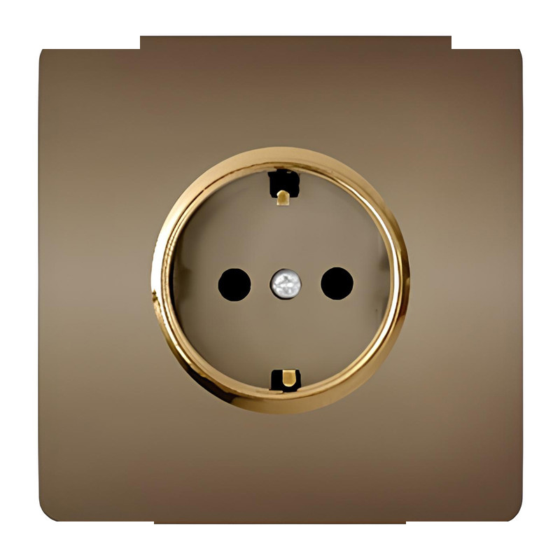 پریز برق ارت دار صنایع آسیا الکتریک مدل کریستال BEI-GLD پریز برق ارت دار صنایع آسیا الکتریک مدل کریستال BEI-GLD