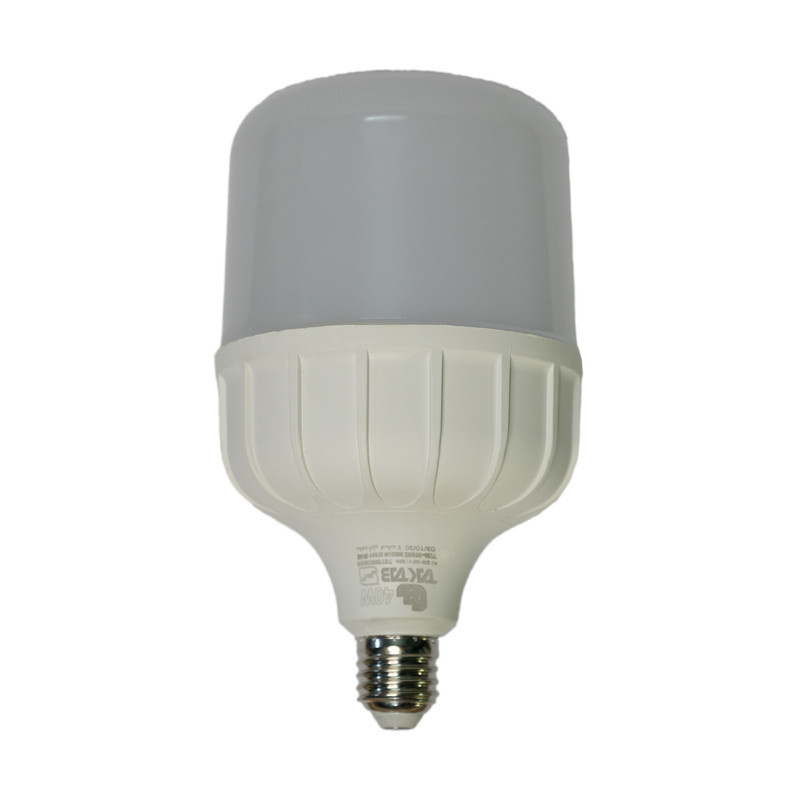 لامپ ال ای دی 40 وات تک تاب مدل استوانه پایه E27 لامپ ال ای دی 40 وات تک تاب مدل استوانه پایه E27