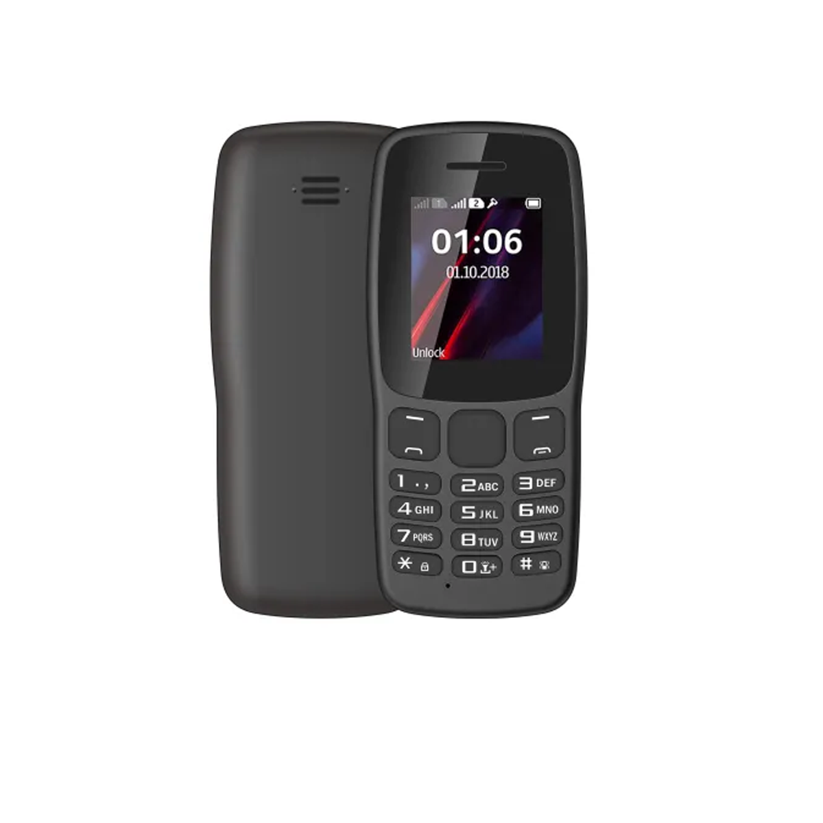 گوشی موبایل نمو مدل E110 دو سیم کارت ظرفیت 64 مگابایت رم 32 مگابایت-small-image