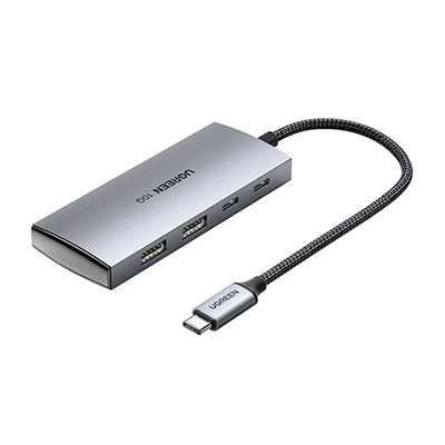 هاب USB-C یوگرین 4 پورت مدل CM480 30758 هاب USB-C یوگرین 4 پورت مدل CM480 30758