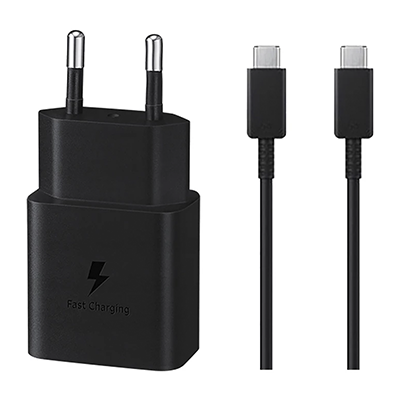 شارژر دیواری سامسونگ مدل EP-T1510 توان 15 وات همراه با کابل دو سر تایپ سی 1 متری