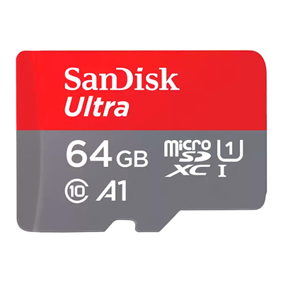 کارت حافظه microSDXC سن دیسک مدل Ultra A1 کلاس 10 استاندارد UHS-I سرعت 140MBps ظرفیت 64 گیگابایت
