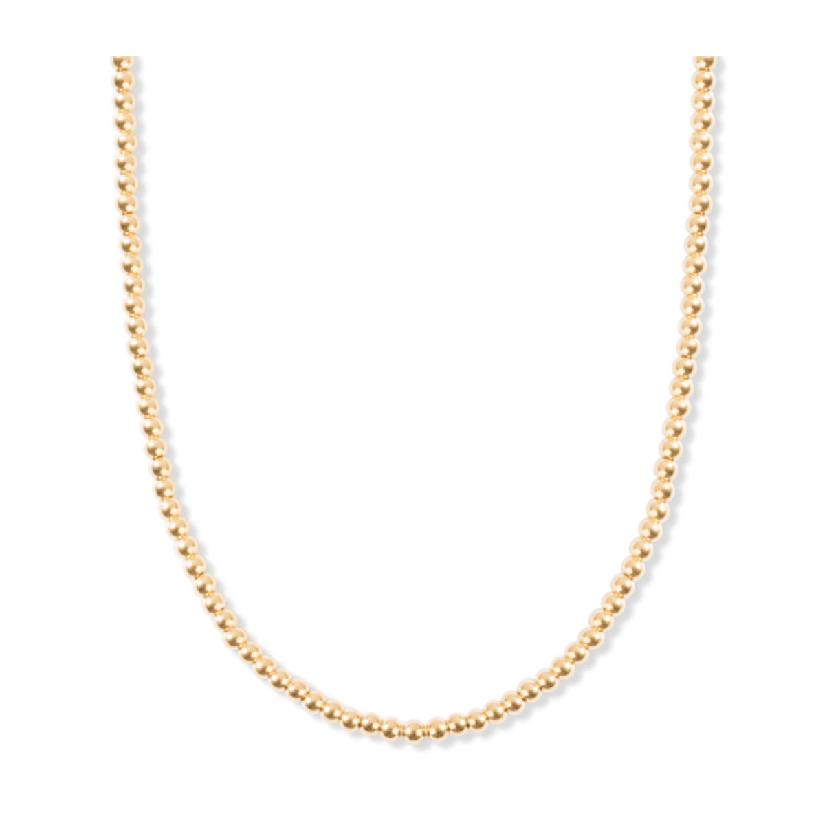 گردنبند طلا 18 عیار زنانه سور گالری مدل گوی