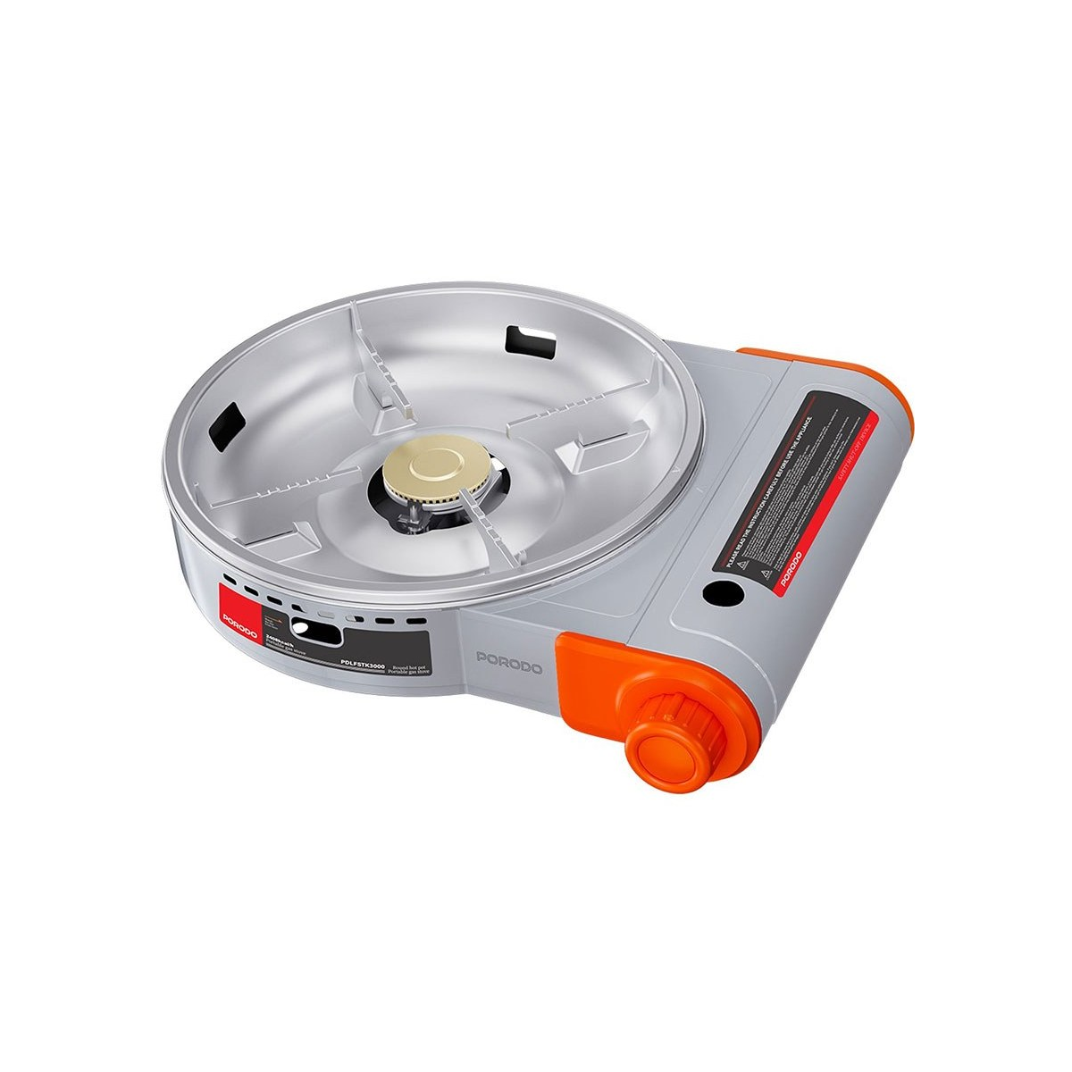 اجاق گاز سفری پرودو مدل Porodo Single Burner Tabletop Gas Stove PDLFSTK3000-small-image