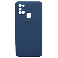 کاور سیلیکونی محافظ لنزدار مناسب برای گوشی سامسونگ Galaxy A21s