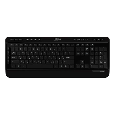 کیبورد بی سیم هیسکا مدل HX-KE235W کیبورد بی سیم هیسکا مدل HX-KE235W