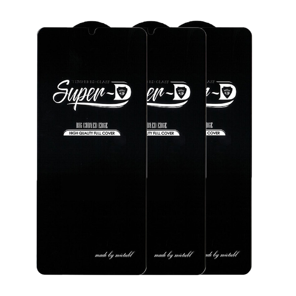 گلس گوشی سامسونگ Galaxy A14 مدل Super D پک 3 عددی