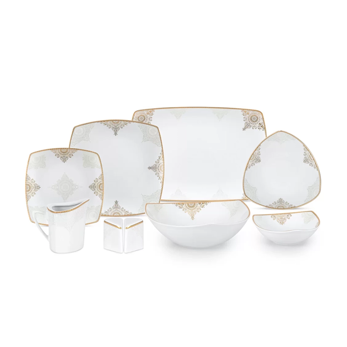 سرویس غذاخوری 30 پارچه 6 نفر چینی پردیس مدل کریستین سرویس غذاخوری 30 پارچه 6 نفر چینی پردیس مدل کریستین-small-image